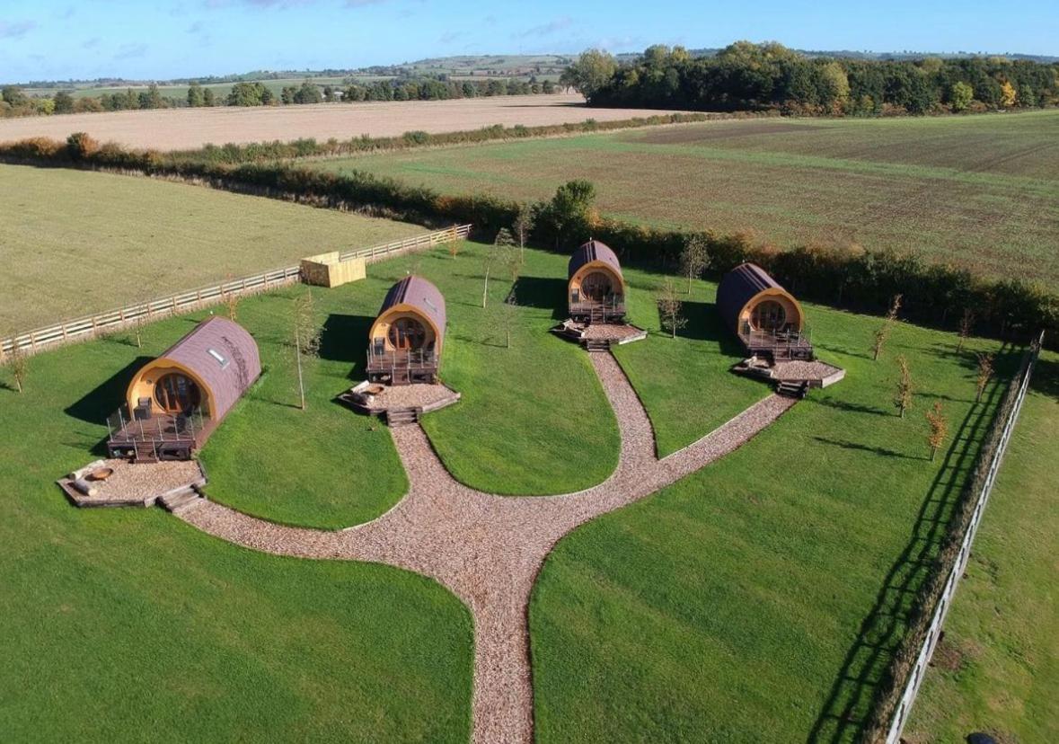 スタンフォード・ブリッジ Mingle Dale- Bugthorpe Grange Glampingヴィラ エクステリア 写真